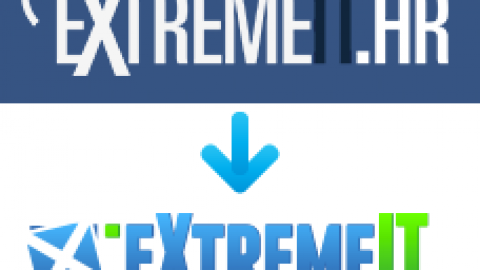 Extreme IT company web page redesign