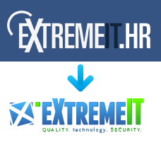 Extreme IT company web page redesign