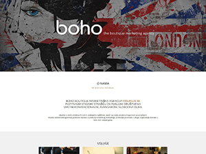 BOHO boutique marketing agency